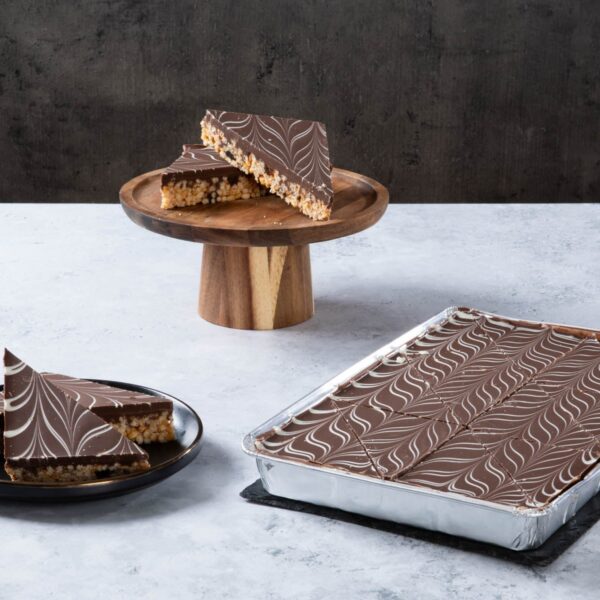 Marbled Crunch Traybake - single tray